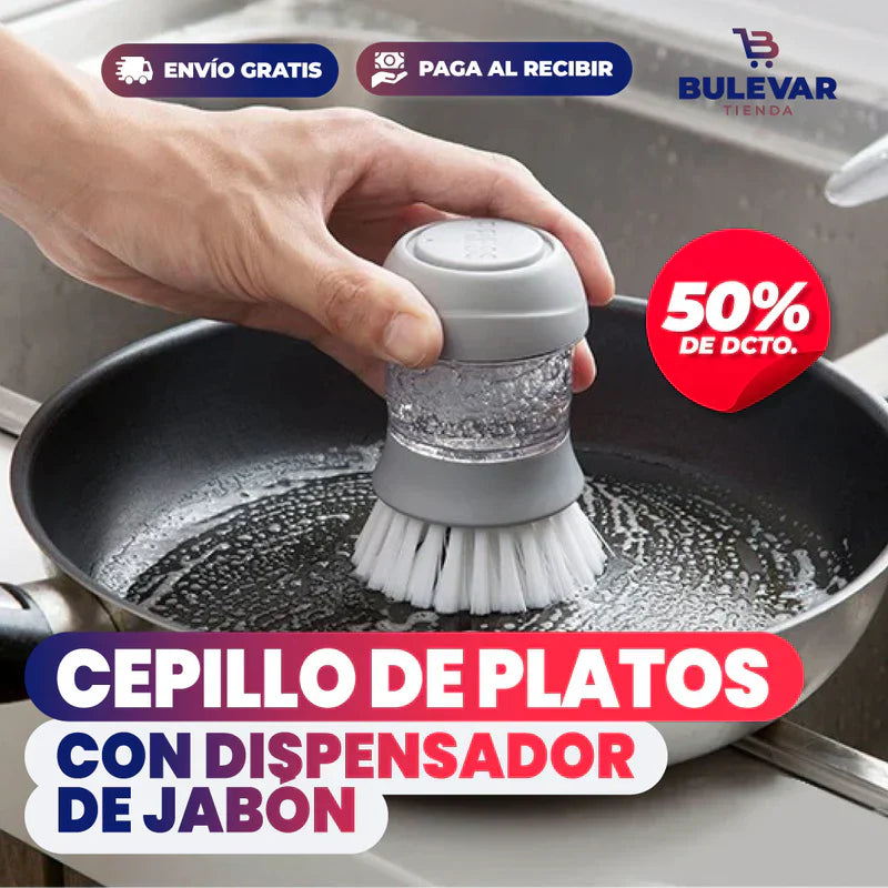CEPILLO PARA PLATOS-TOP EN VENTAS