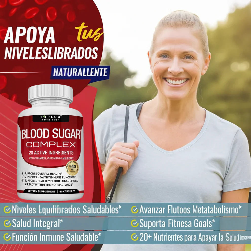 BLOOD SUGAR COMPLEX-TOP EN VENTAS
